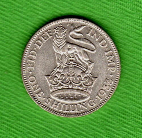 1933 king george silver - v,