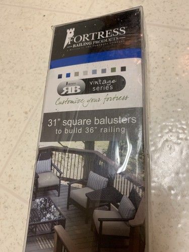 Fortress railing square - fortress, 31”
