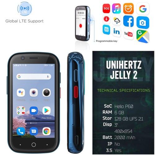 Lte unihertz jelly - 4g,