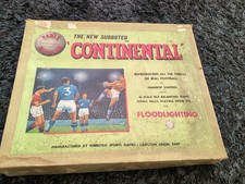 Subbuteo Continental Floodlighting Football Game, Incomplete, With Other Items.