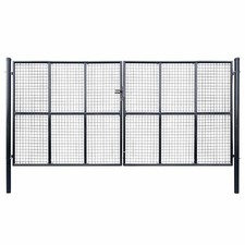 Mesh Garden Gate Galvanised