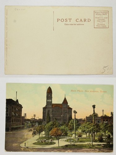 Main plaza san antonio - antonio, 1907