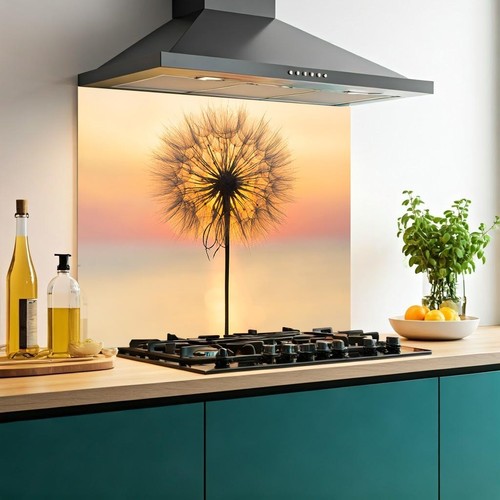 Printed glass kitchen - glass,