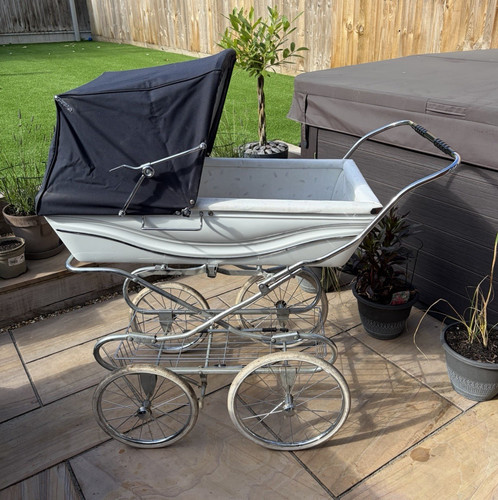 Vintage silver cross coach - vintage,