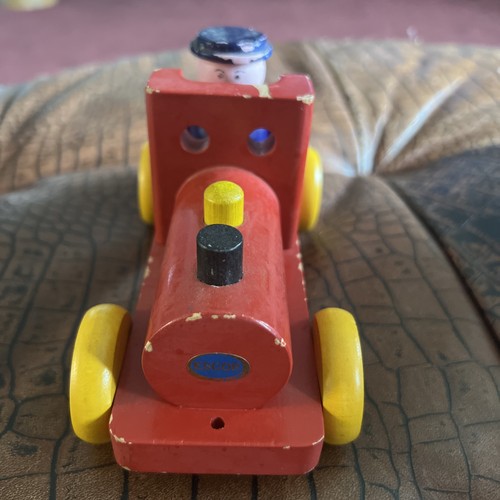 Vintage escor wooden toy - toy, train