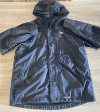 Trespass Technical TP75 waterproof taped seams black Jacket. UK men's size Small