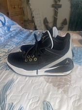 Boys unisex Nike Air Jordan Max Aura 5 GS Trainers Black Gold Uk 3.5 £59.99