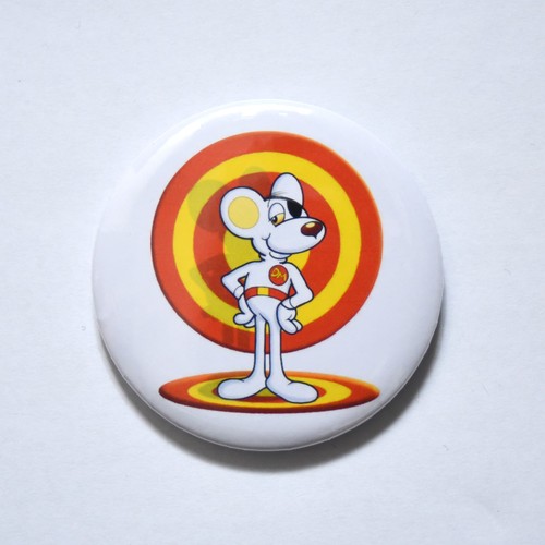 Danger mouse 58mm - pin, button