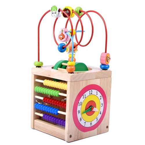 Toy bead maze - toy, clock