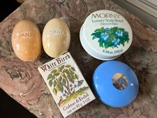 No5 Chanel Paris Le Savon The Bath Soap  x2/ Crabtree &Evelyn/Morny fern/ No 7