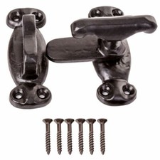 BLACK LATCH FASTENER Cast Iron