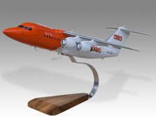 BAe 146-300 TNT Solid Kiln Dried Mahogany Wood Handcrafted Display Model