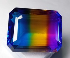 Emerald Cut Ametrine 104 Ct
