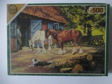 Horses 500 Piece Jigsaw Puzzle