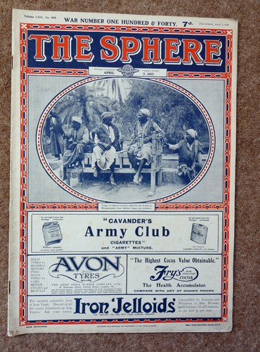 Sphere magazine ww1 - magazine, april