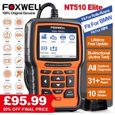 100% Foxwell NT510Elite OBD2