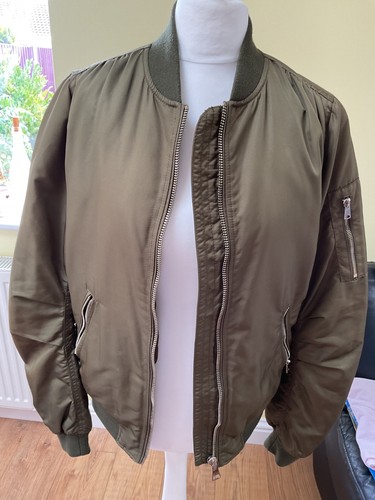 Khaki green t0pshop bomber - t0pshop,