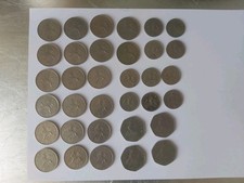 UK Large Old Style 10p Coins &