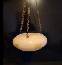 Vintage 3 Chain Hanging Glass