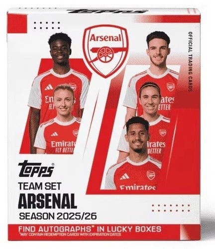 Topps arsenal official team - arsenal,