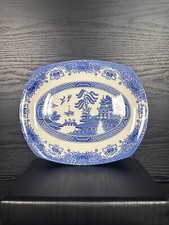 Vintage Staffordshire Blue