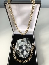 9ct  GF Solid 10mm Belcher