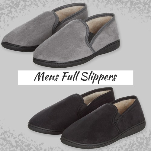 Mens full slippers indoor - full,