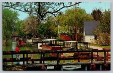 Postcard Barges on The