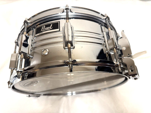 Pearl steel shell snare - steel,