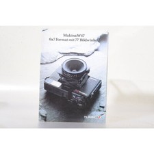 Plaubel Makina 67 Prospect - Brochure - 6x7 Format with 77° Angle of View