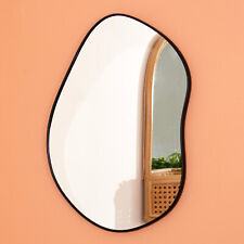 Black Irregular Wall Mirror B