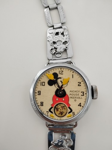 Mickey mouse watch - mickey, ingersoll