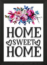 Home sweet home Framed Wall