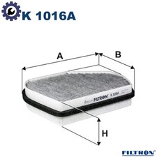 FILTER CABIN AIR K 1016A FOR