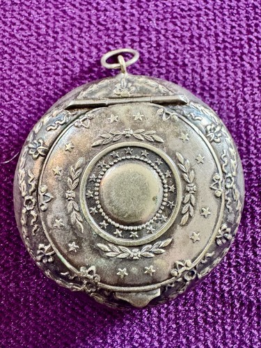 Chatelaine silver plated - silver-plated, metal