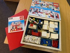 Vintage 1978 LEGO Homemaker 231 Hospital RARE BOXED SET 99% COMPLETE! FREEPOST!