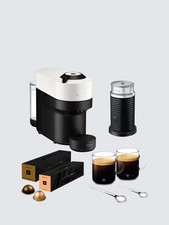 Nespresso Vertuo Barista Bundle Pop Coffee Machine by KRUPS Milk Frother & Mugs