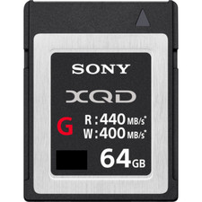 SONY 64GB R440 W400 XQD G Series Memory Card