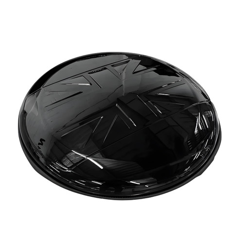 Black rear spare wheel - black,