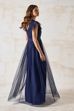 Coast Navy A-Line Dress Womens