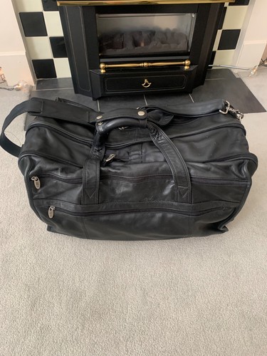 Omega leather holdall mens - leather,
