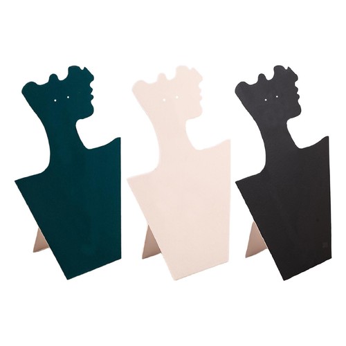 Velvet necklace display - velvet,