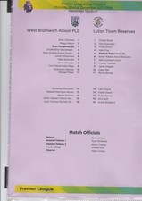 West Bromwich Albion v Luton