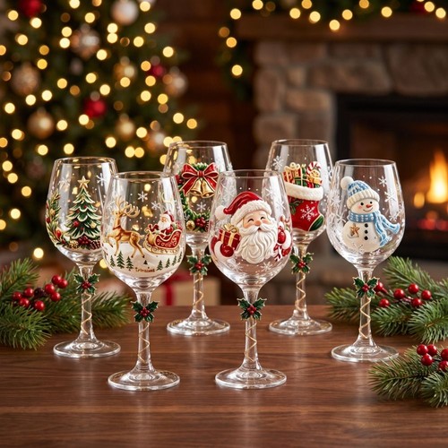 350ml christmas art wine - 350ml,