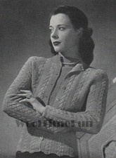 Vintage Knitting Pattern