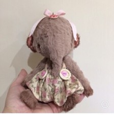 Hand Made Mohair Bear Made In