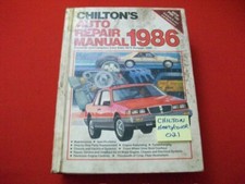 VINTAGE CHILTONS REPAIR MANUAL