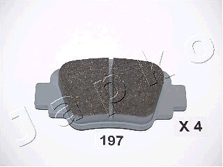 Japko 51197 brake pad set - 51197,