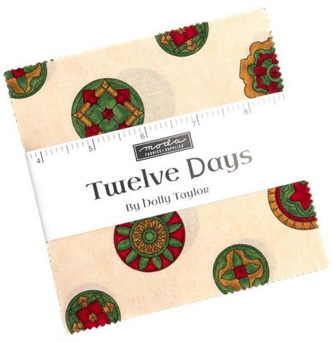 Moda twelve days charm pack - moda,