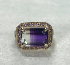 9ct Yellow Gold Ring Ametrine